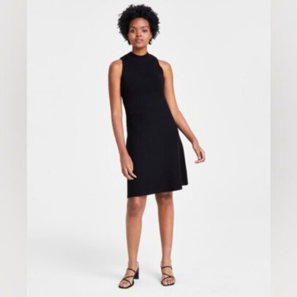 REVOLVE Dresses & Skirts - Revolve Bar III Textured A-Line Minimalist Quiet Luxury Feminine Mini Dress M